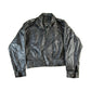 Vintage Berman's Leather Biker Jacket - 1990s Moto Style from propervintagecanada