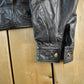 Vintage Berman's Leather Biker Jacket - 1990s Moto Style from propervintagecanada