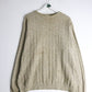 Vintage Bill Blass Sweater Mens 2XL Beige Knit from propervintagecanada