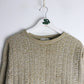 Vintage Bill Blass Sweater Mens 2XL Beige Knit from propervintagecanada