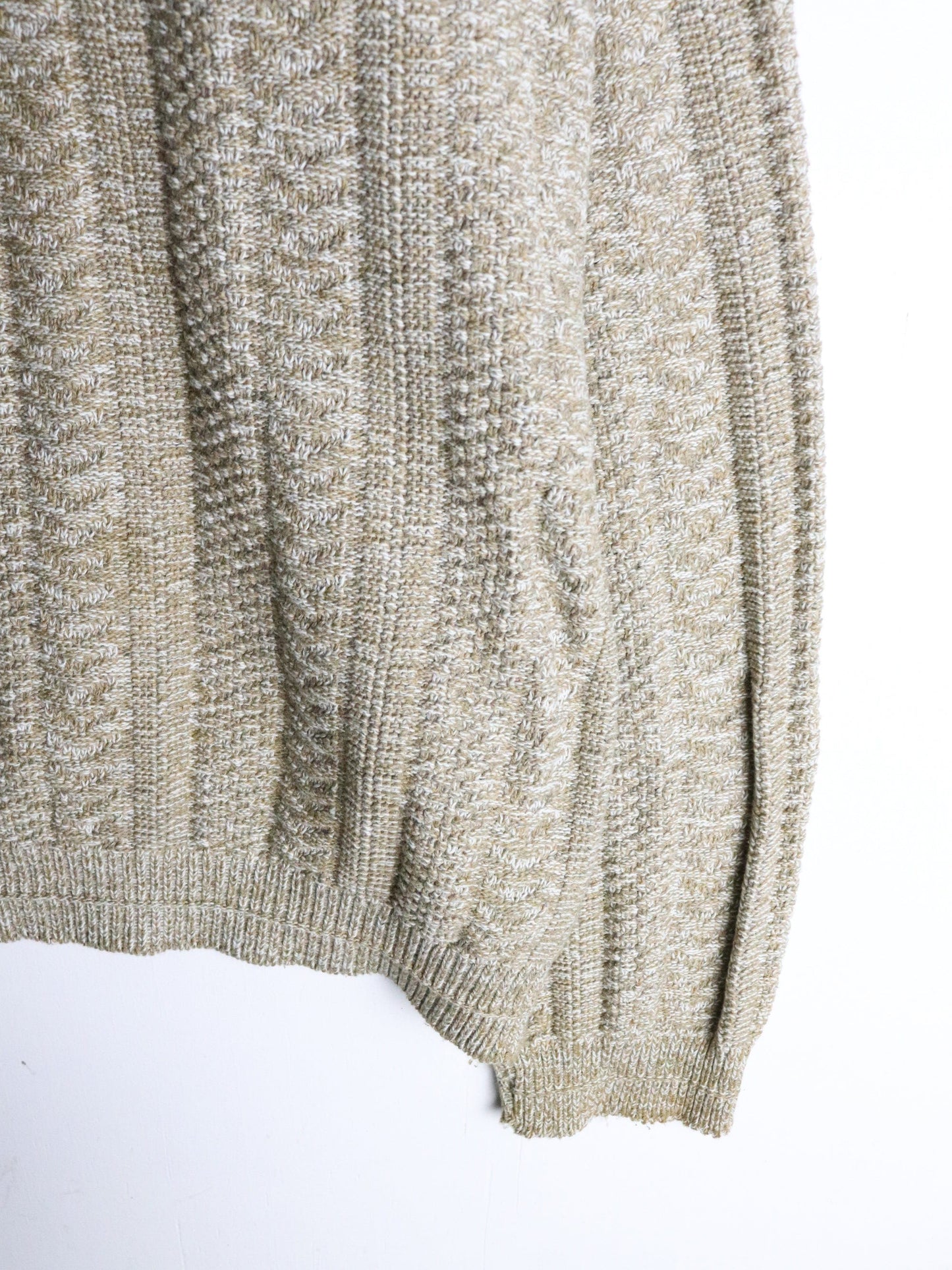 Vintage Bill Blass Sweater Mens 2XL Beige Knit from propervintagecanada