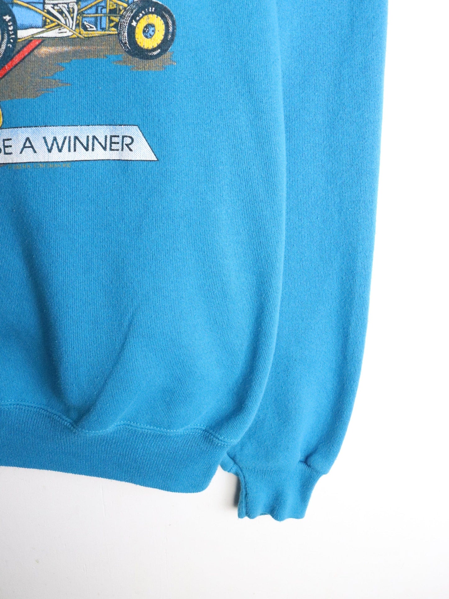 Vintage Black Hills Speedway Sweatshirt Mens Large Blue from propervintagecanada