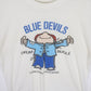 Vintage Blue Devils Drum Bugle T Shirt Mens Medium White