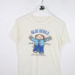Vintage Blue Devils Drum Bugle T Shirt Mens Medium White
