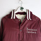 Vintage Boardman Spartans Jacket Mens Large Red Snap On from propervintagecanada