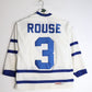 Vintage Bob Rouse Toronto Maple Leafs Hockey Jersey Youth L/XL White CCM Signed from propervintagecanada