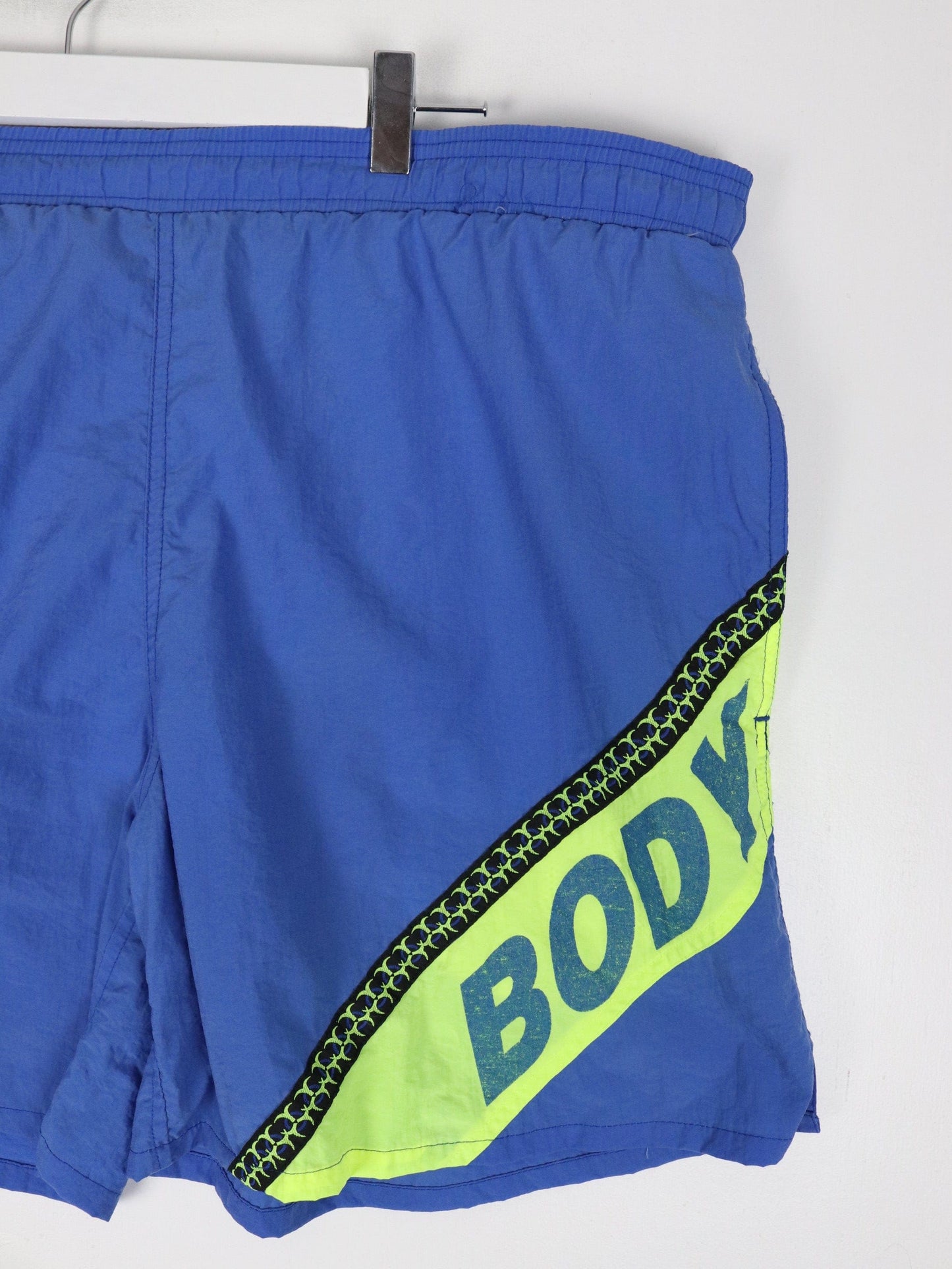 Vintage Body Glove Swim Trunks Fits Mens 38 Blue Bathing Suit