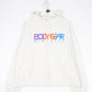 Vintage Bodygear Athletic Sweatshirt Mens Medium White Hoodie