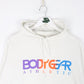 Vintage Bodygear Athletic Sweatshirt Mens Medium White Hoodie