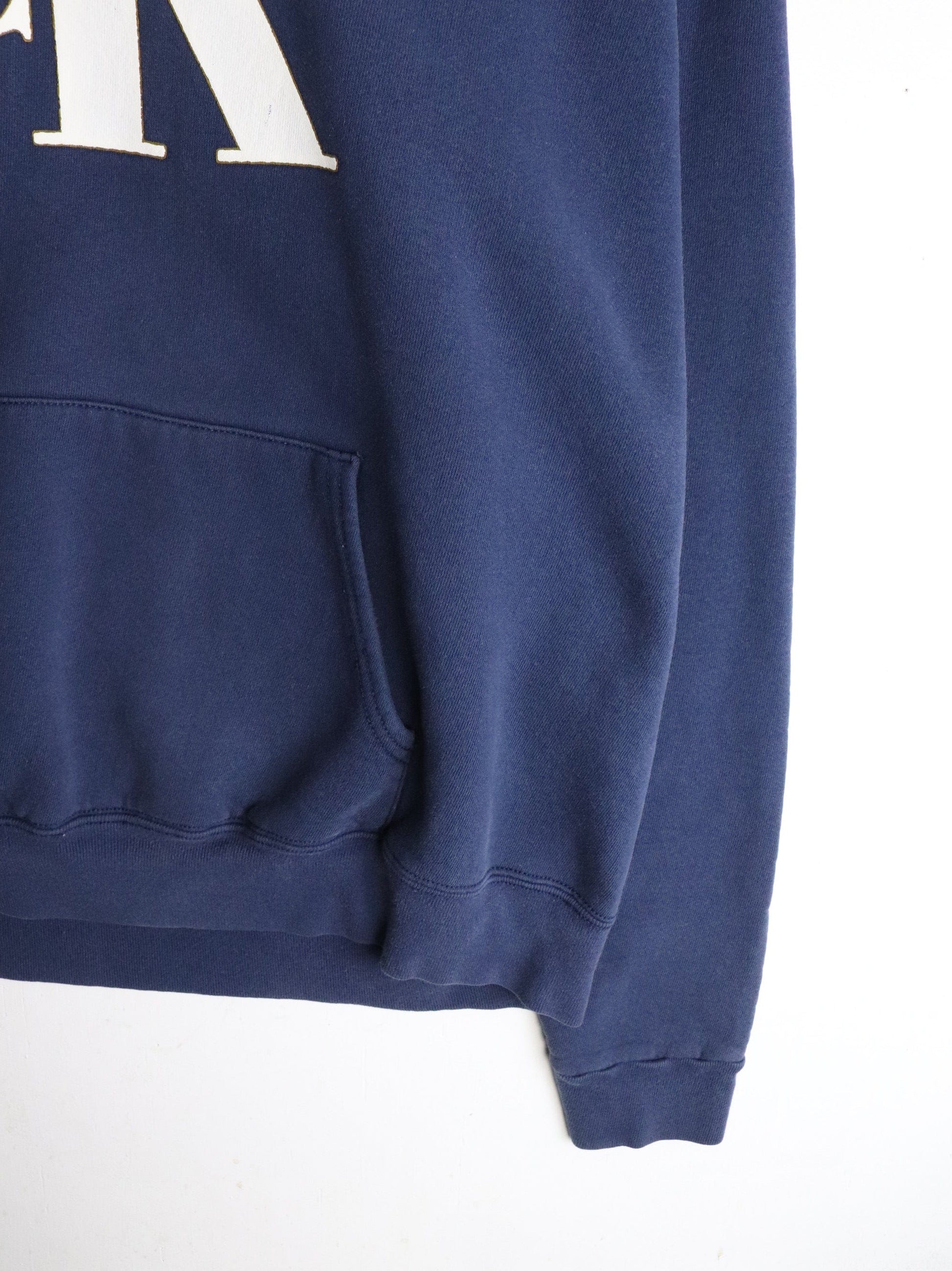 Vintage Bootleg Calvin Klein Sweatshirt Mens XL Blue Hoodie from propervintagecanada