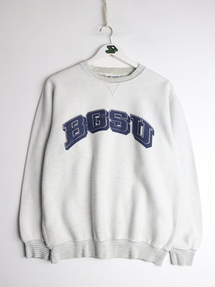 Vintage Bowling Green State University Sweatshirt Fits Mens Medium Grey from propervintagecanada