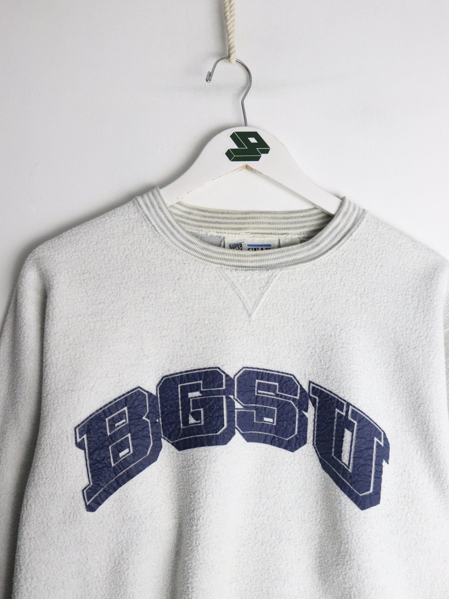 Vintage Bowling Green State University Sweatshirt Fits Mens Medium Grey from propervintagecanada