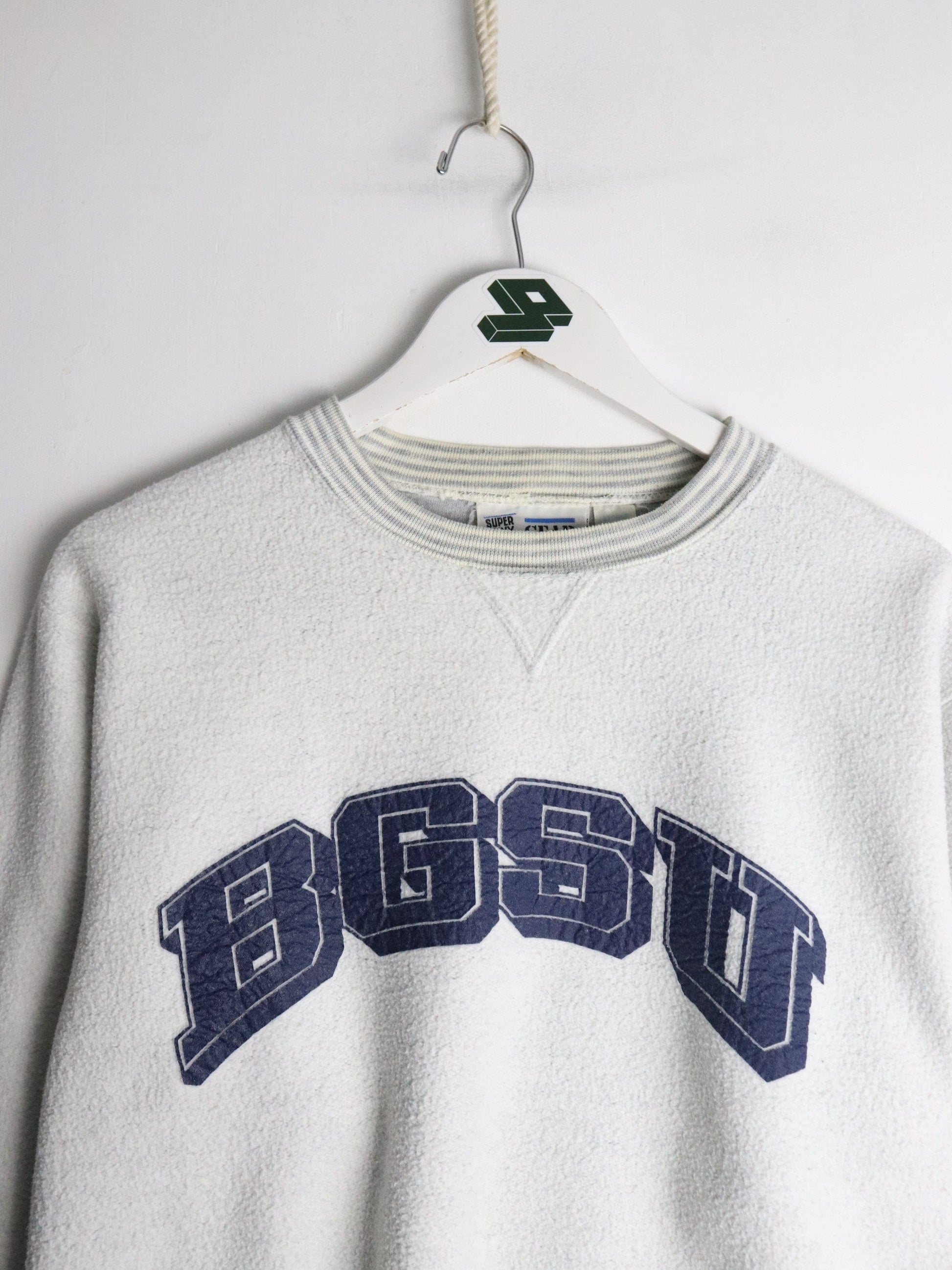 Vintage Bowling Green State University Sweatshirt Fits Mens Medium Grey from propervintagecanada