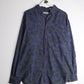 Vintage Bugle Boy Shirt Mens XL Purple Paisley Button Up from propervintagecanada