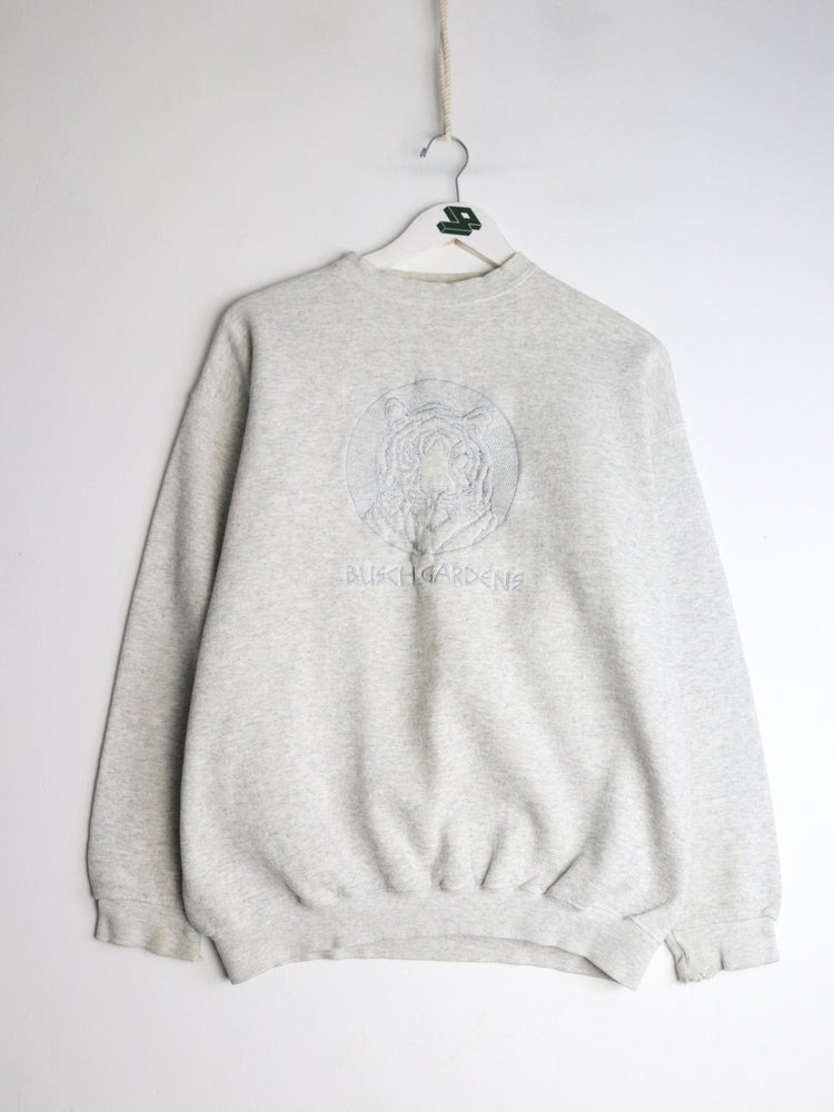 Vintage Busch Gardens Sweatshirt Mens Medium Grey from propervintagecanada