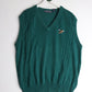 Vintage C.F. Hathaway Sweater Mens XL Green Knit Vest Golf