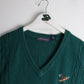 Vintage C.F. Hathaway Sweater Mens XL Green Knit Vest Golf