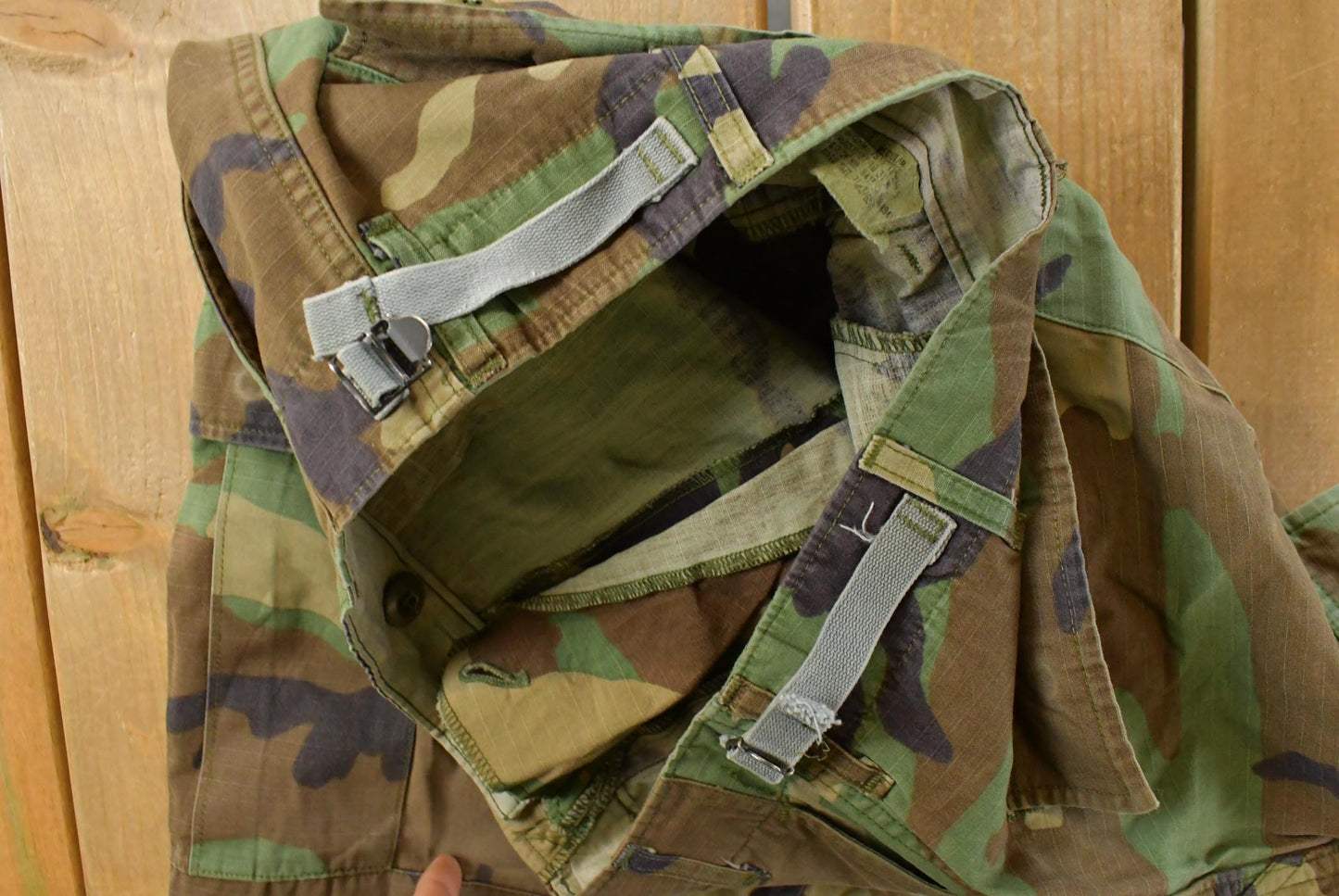 Vintage Camo Cargo Pants Men's 30x31, 2000s Military Streetwear from propervintagecanada