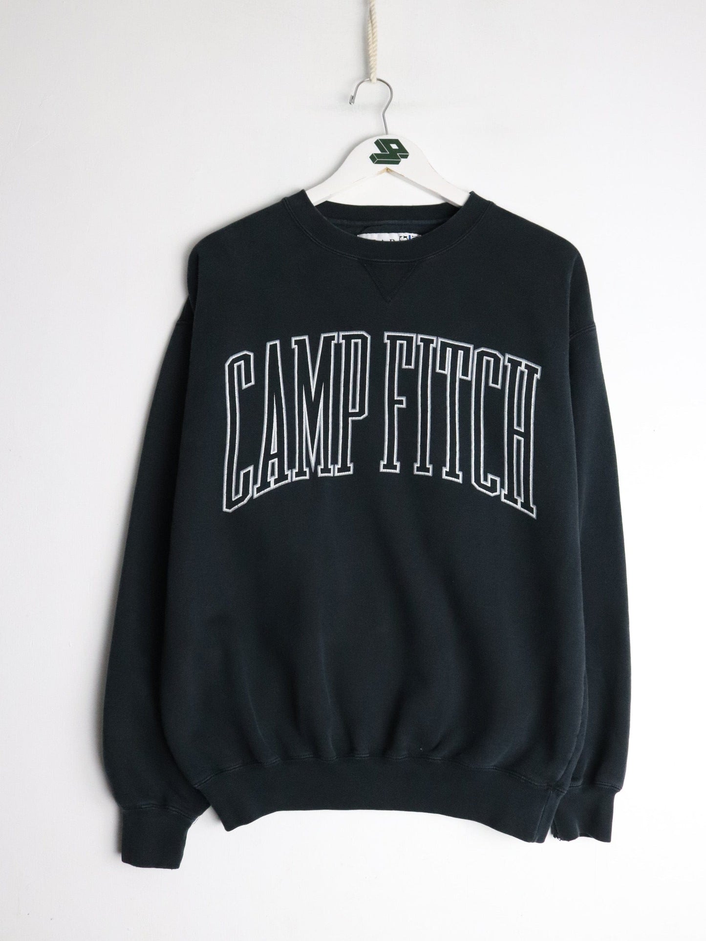 Vintage Camp Fitch Sweatshirt Mens Small Black