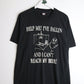 Vintage Can't Reach My Beer T Shirt Mens XL Black