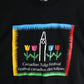 Vintage Canadian Tulip Festival T Shirt Mens Medium Black from propervintagecanada