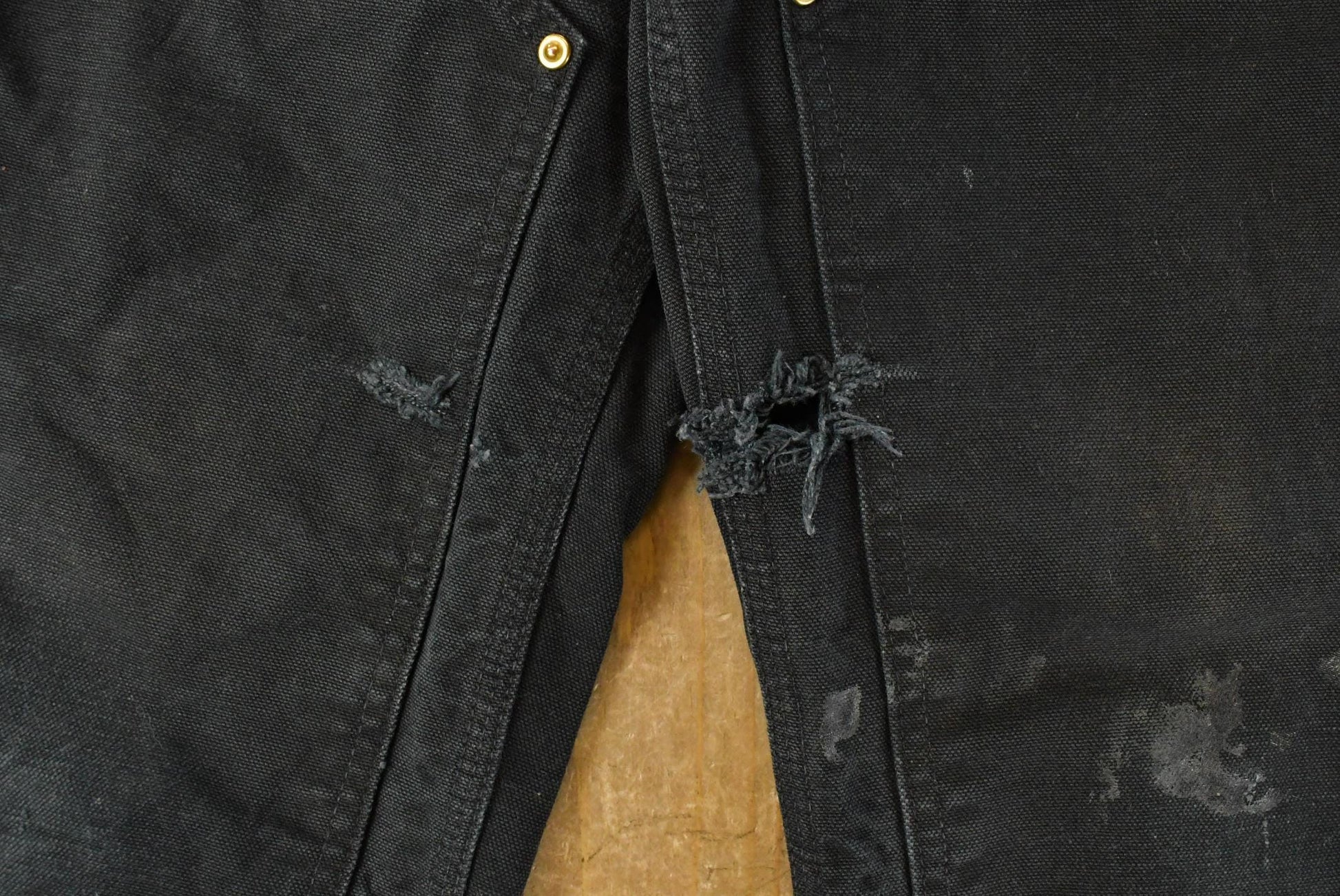Vintage Carhartt Carpenter Pants 32x29, Distressed Y2K Workwear from propervintagecanada