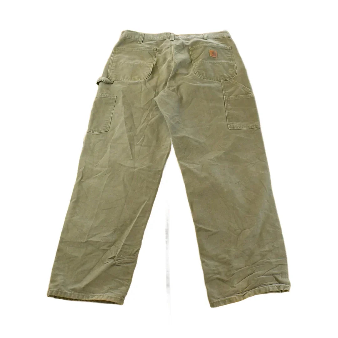 Vintage Carhartt Carpenter Pants, Men's 35x31, Distressed Workwear from propervintagecanada
