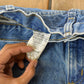 Vintage Carhartt Denim Carpenter Jeans, Men's 33x34, Distressed Y2K from propervintagecanada