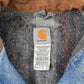 Vintage Carhartt Denim Chore Jacket Blanket Lined Jacket Men's 2XL from propervintagecanada