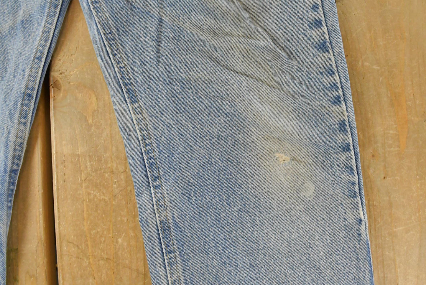 Vintage Carhartt Denim Jeans Men's 32x29, Distressed Carpenter Pants from propervintagecanada