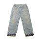 Vintage Carhartt Flannel Lined Denim Jeans, Men's 33x33, Distressed Workwear from propervintagecanada