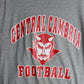 Vintage Central Cambria Football T Shirt Mens Large Grey Russell Athletic from propervintagecanada