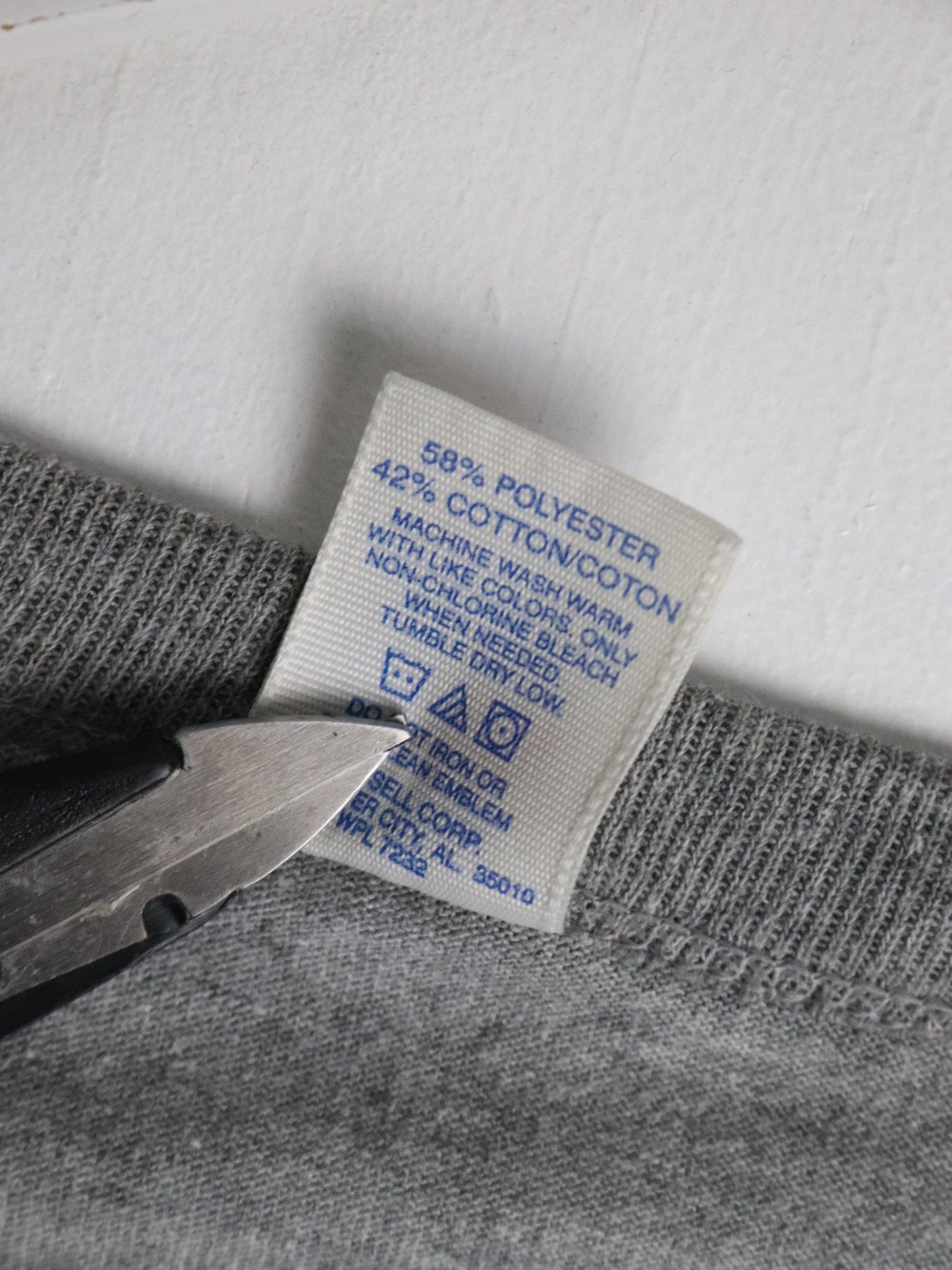 Vintage Central Cambria Football T Shirt Mens Large Grey Russell Athletic from propervintagecanada