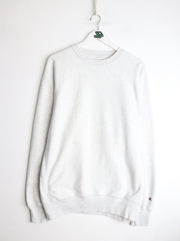 Vintage Champion Reverse Weave Sweatshirt Mens Large Grey from propervintagecanada