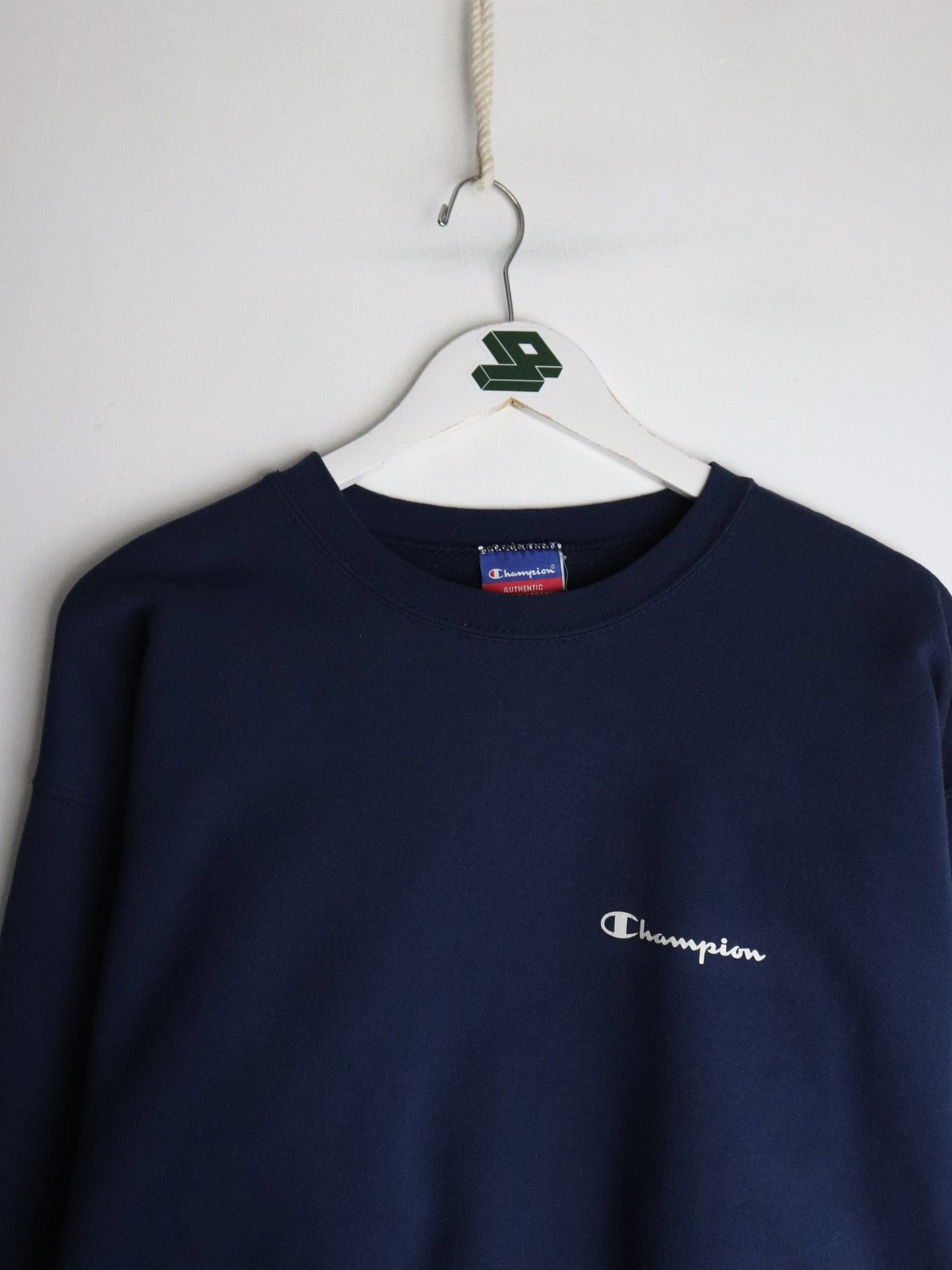Vintage Champion Sweatshirt Mens Large Blue from propervintagecanada