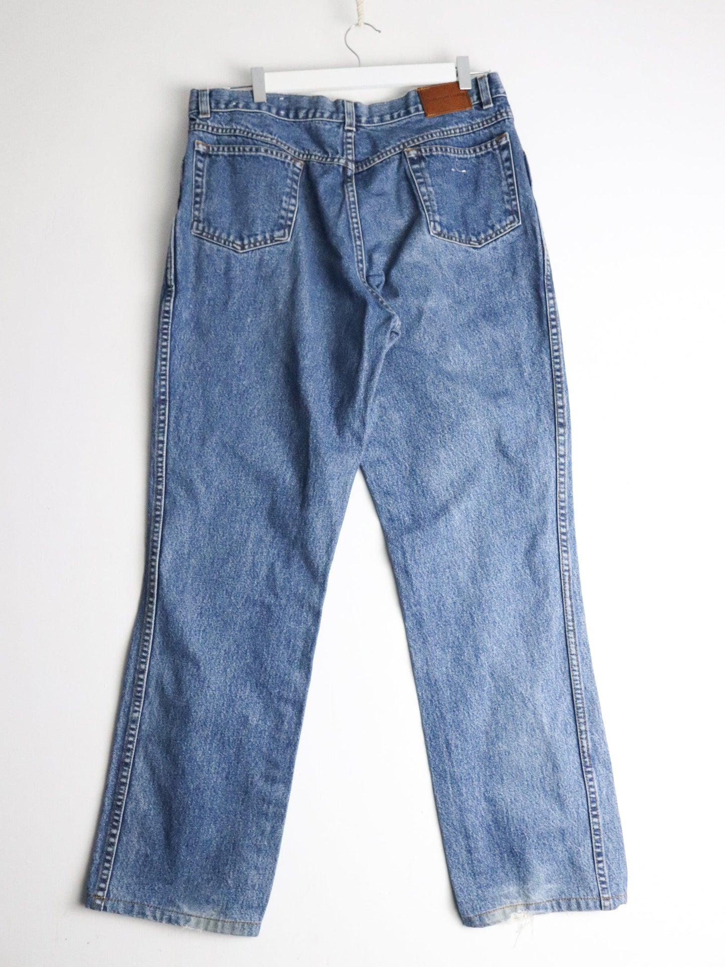 Vintage Chaps Ralph Lauren Pants Fits Mens 35 x 31 Blue Denim Jeans from propervintagecanada