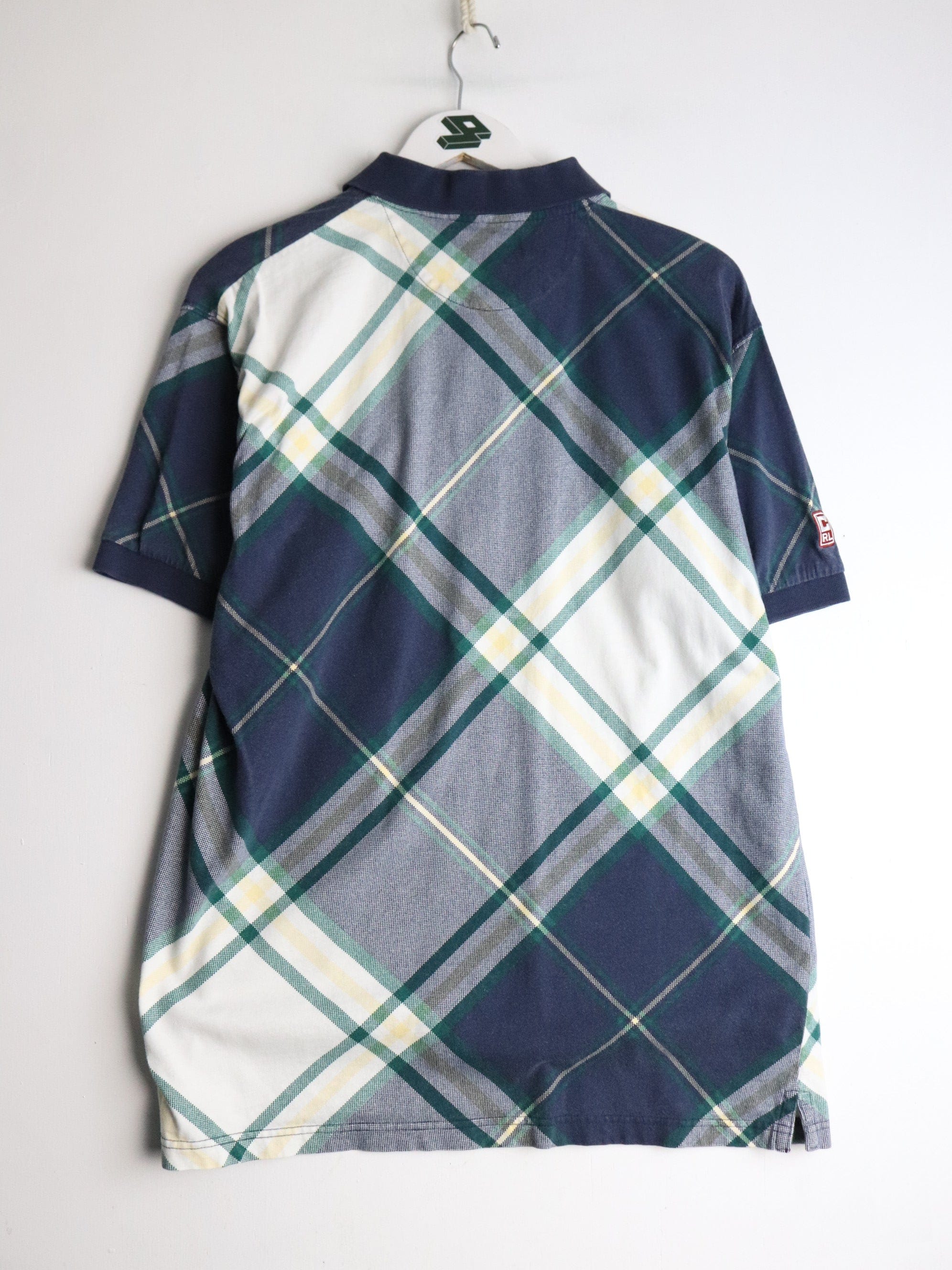 Vintage Chaps Ralph Lauren Polo Shirt Mens Medium Blue – Proper