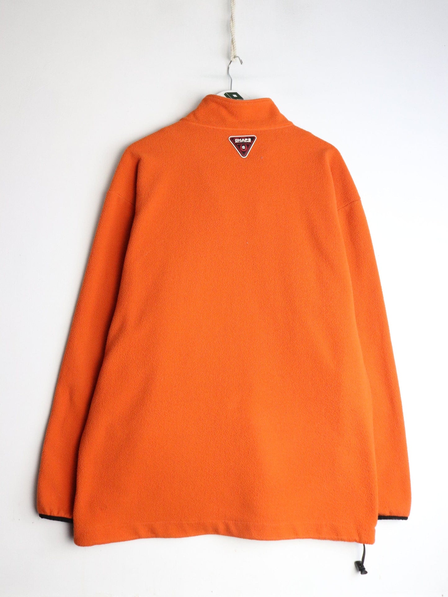 Vintage Chaps Ralph Lauren Sweater Mens Large Orange Fleece