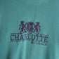Vintage Charlotte Michigan Sweatshirt Mens Large Turquoise from propervintagecanada