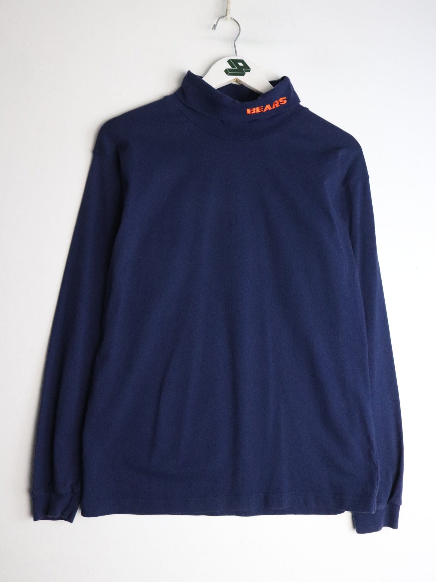 Vintage Chicago Bears T Shirt Youth XL Blue Turtle Neck from propervintagecanada