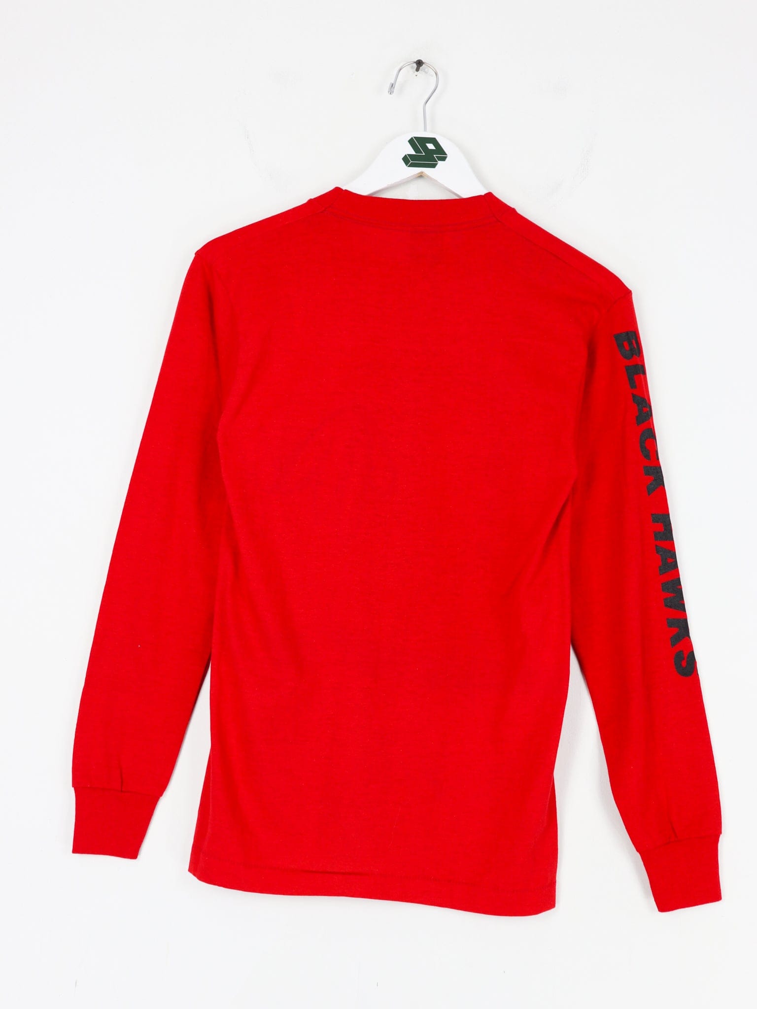 Vintage Chicago Blackhawks NHL Long Sleeve T Shirt Size Small Fits XS