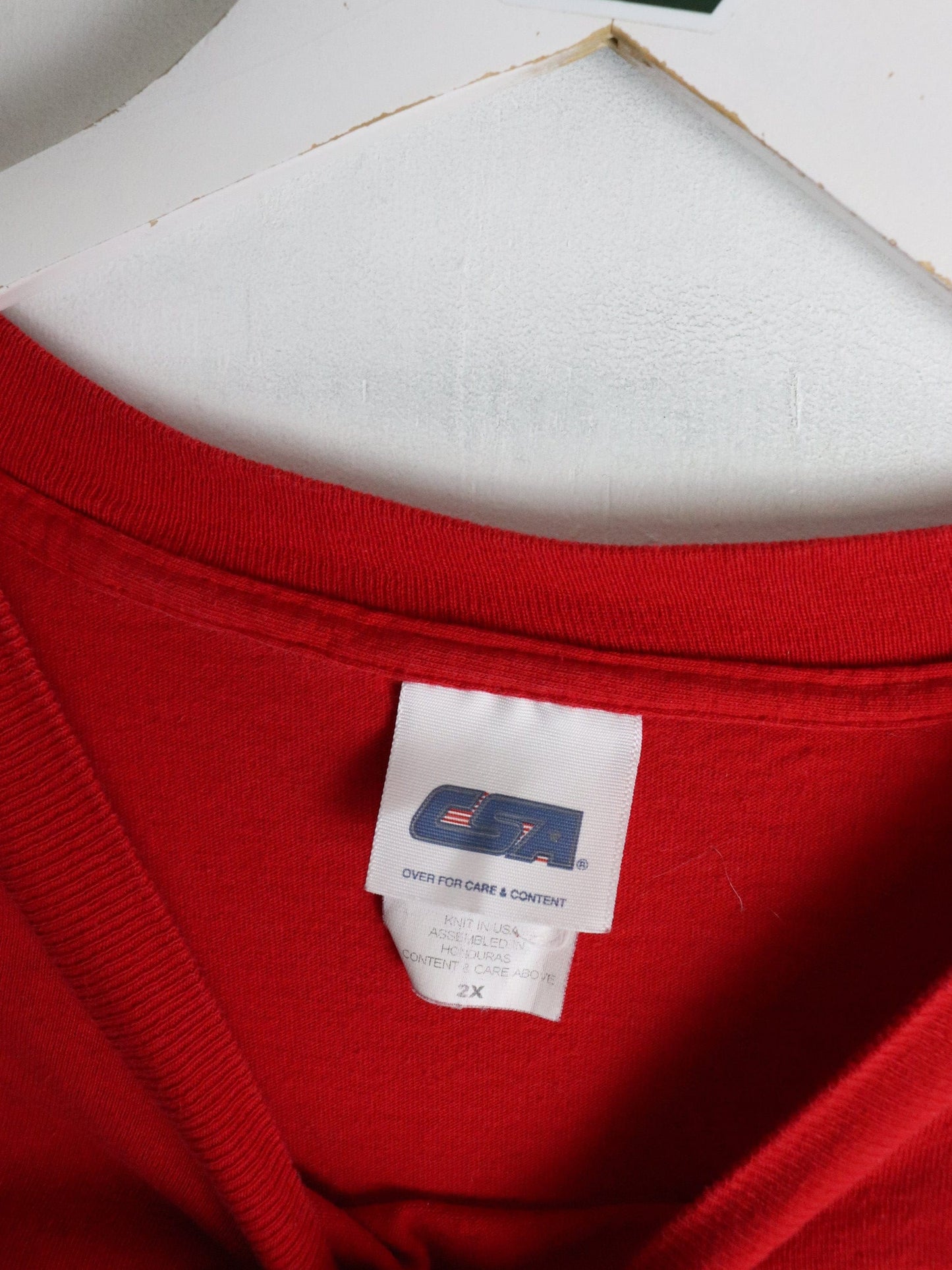 Vintage Chicago Cubs T Shirt Mens 2X Red