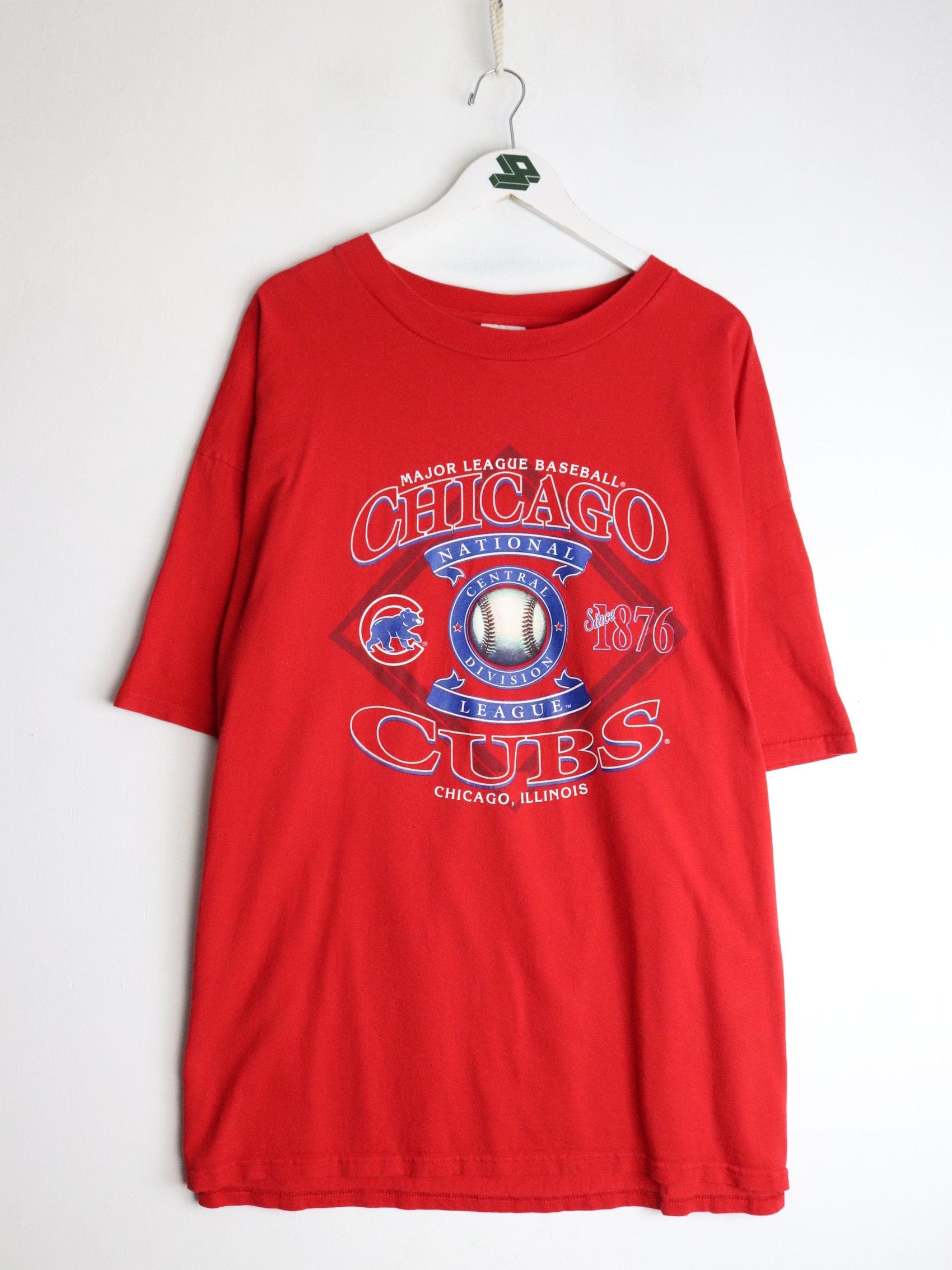 Vintage Chicago Cubs T Shirt Mens 2X Red from propervintagecanada