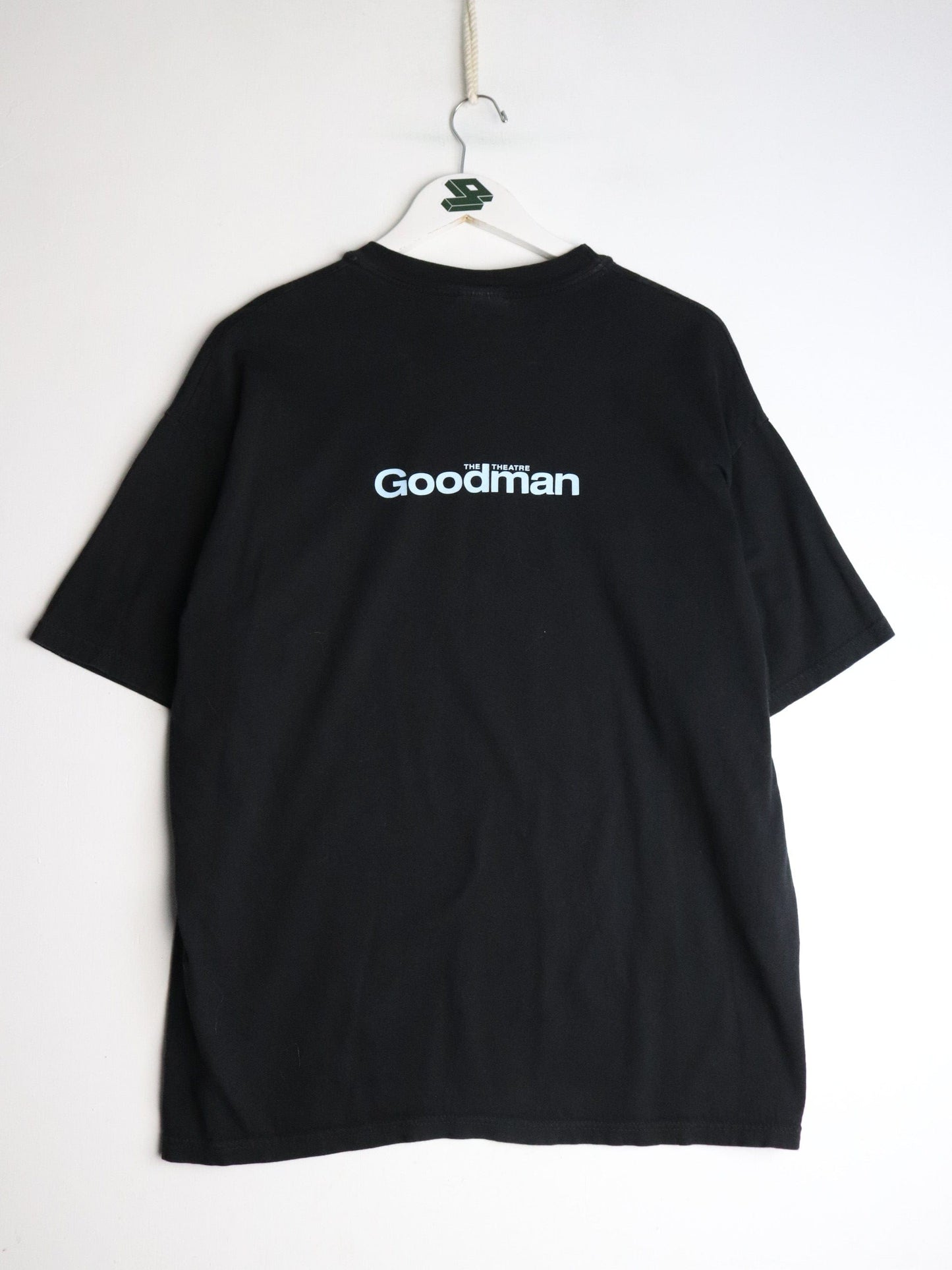 Vintage Chicago's Goodman Theatre T Shirt Mens XL Black from propervintagecanada