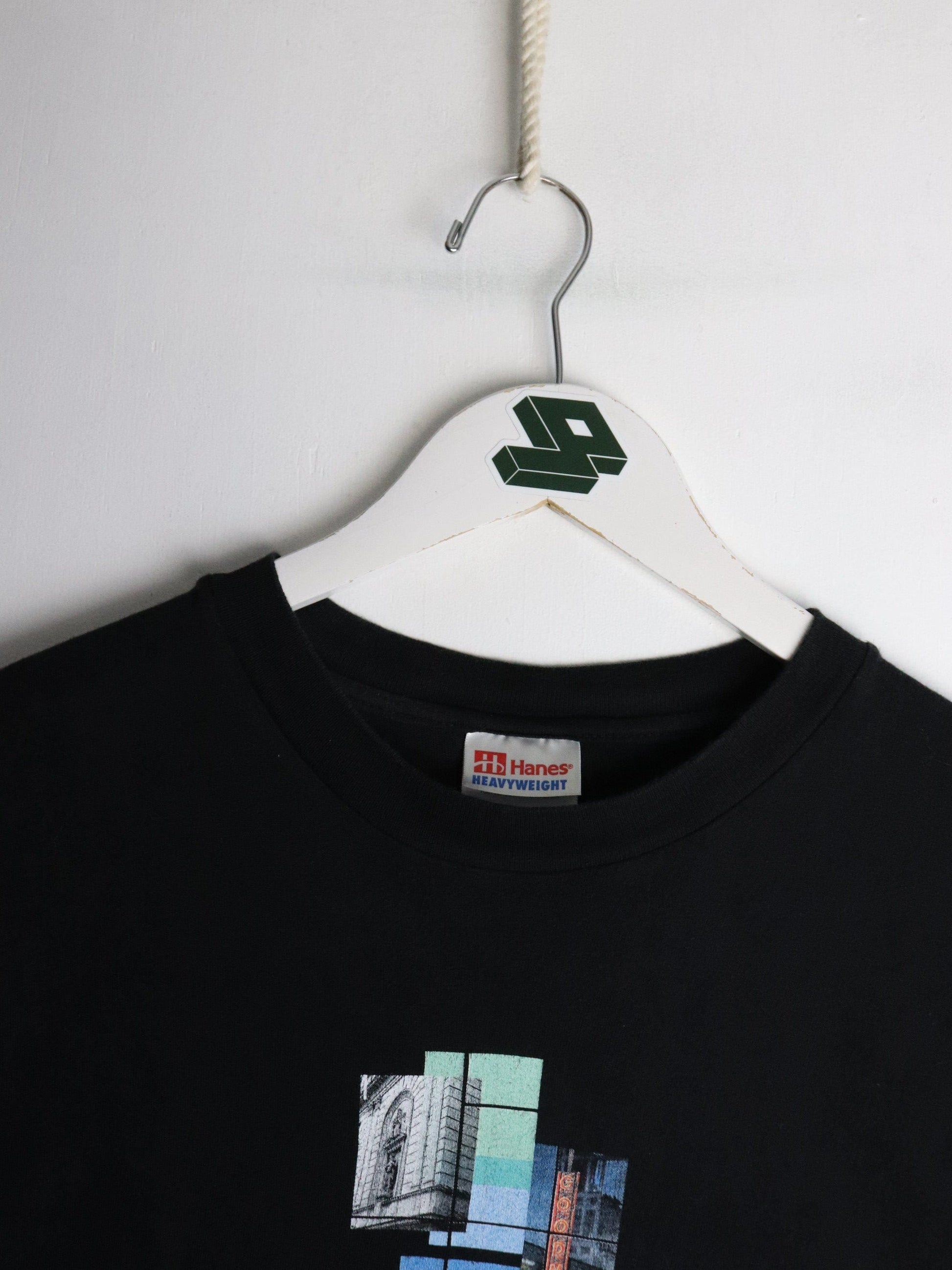 Vintage Chicago's Goodman Theatre T Shirt Mens XL Black from propervintagecanada