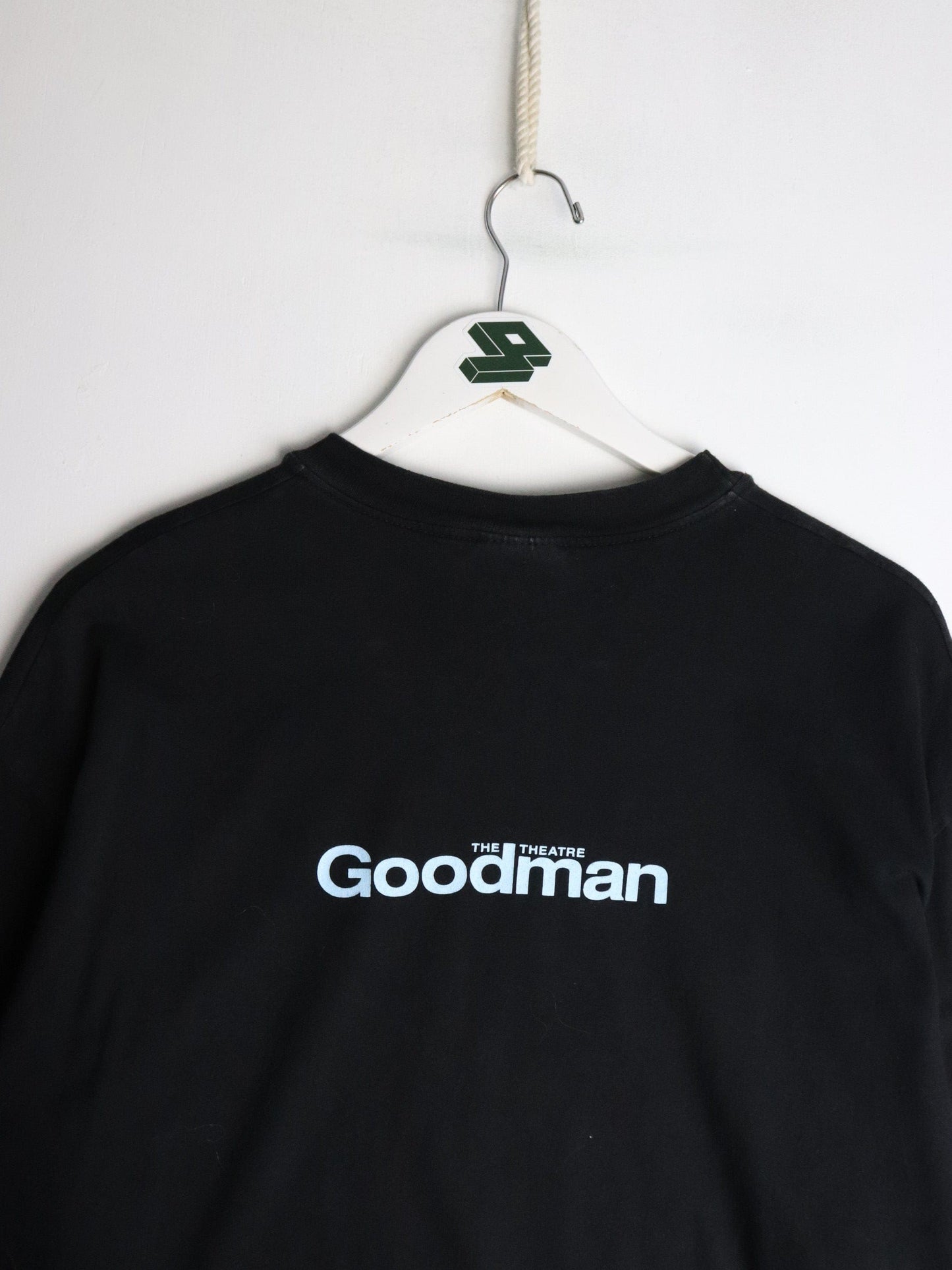 Vintage Chicago's Goodman Theatre T Shirt Mens XL Black from propervintagecanada