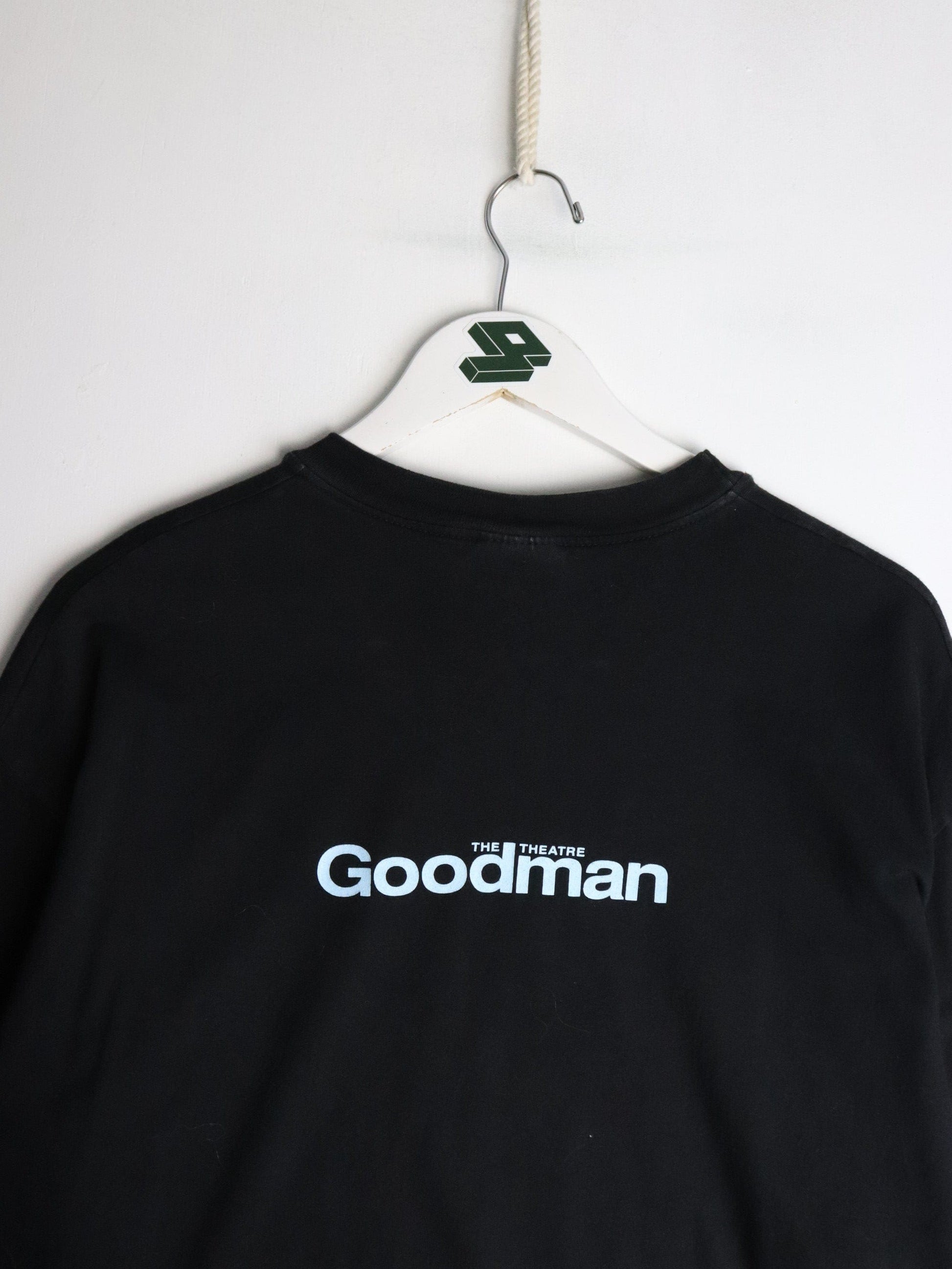 Vintage Chicago's Goodman Theatre T Shirt Mens XL Black from propervintagecanada