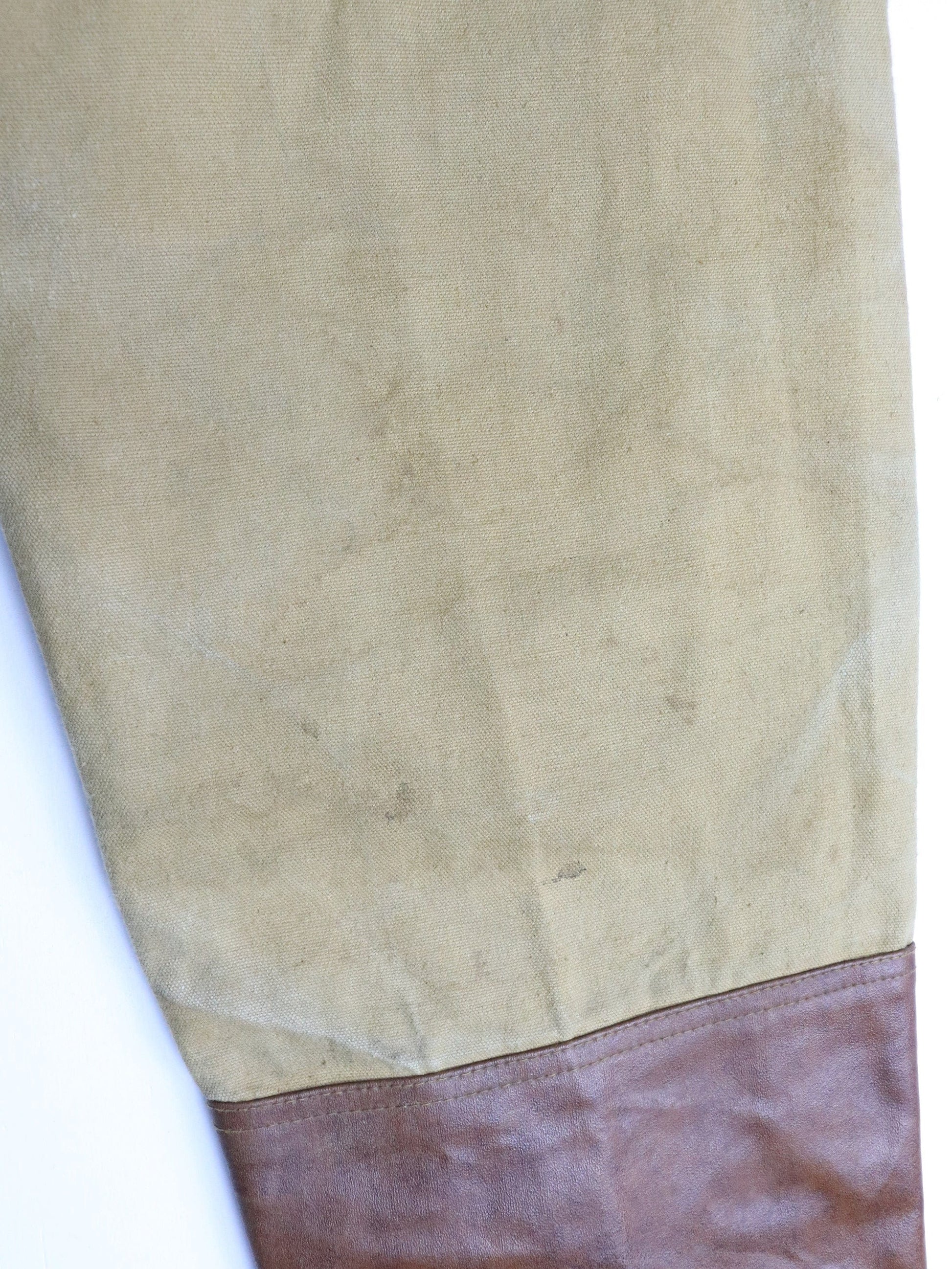 Vintage Chief Pants Mens 31 x 27 Brown Leather Brush Outdoors from propervintagecanada