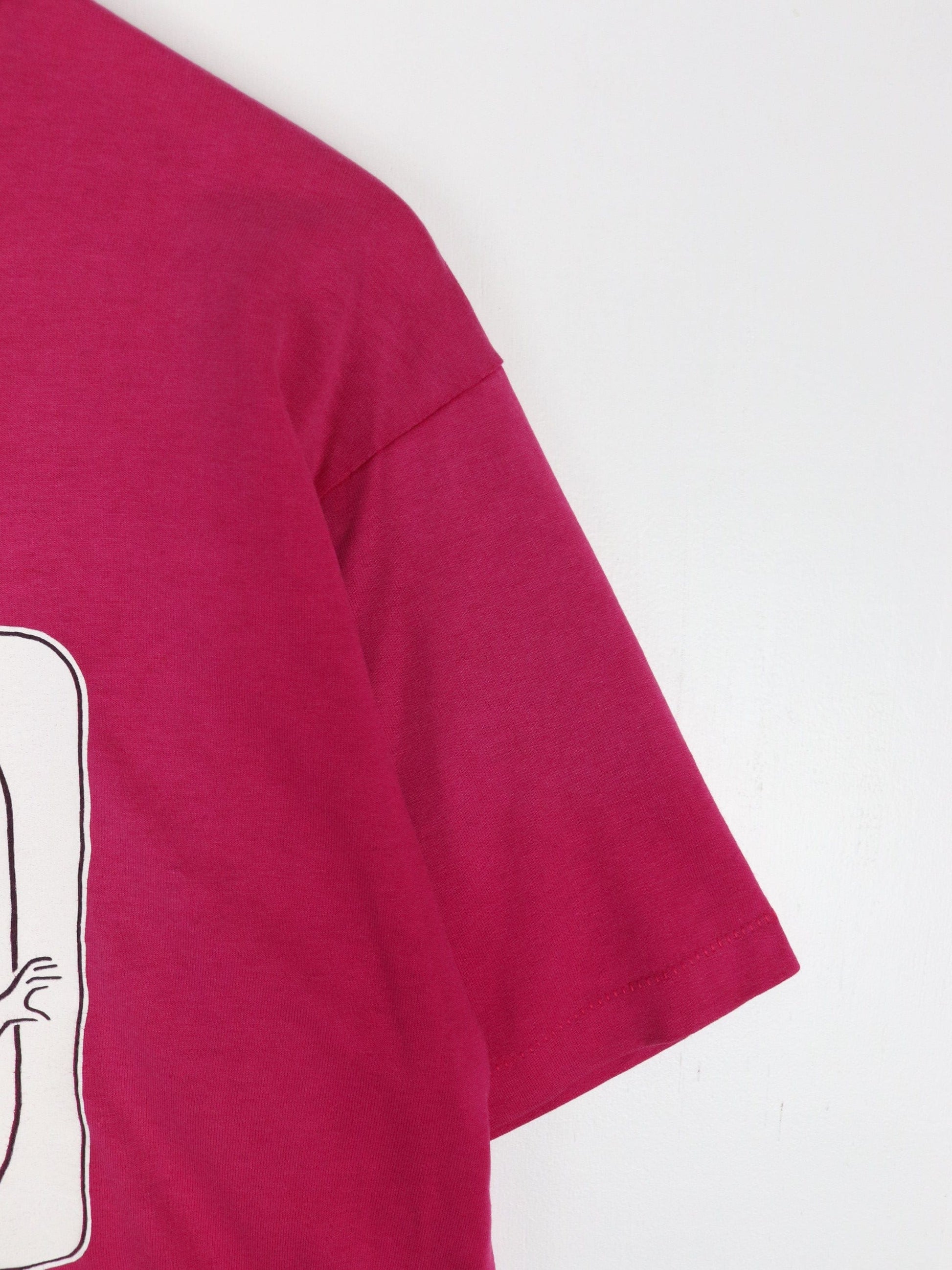 Vintage Children's Hospital T Shirt Mens Large Pink 90s