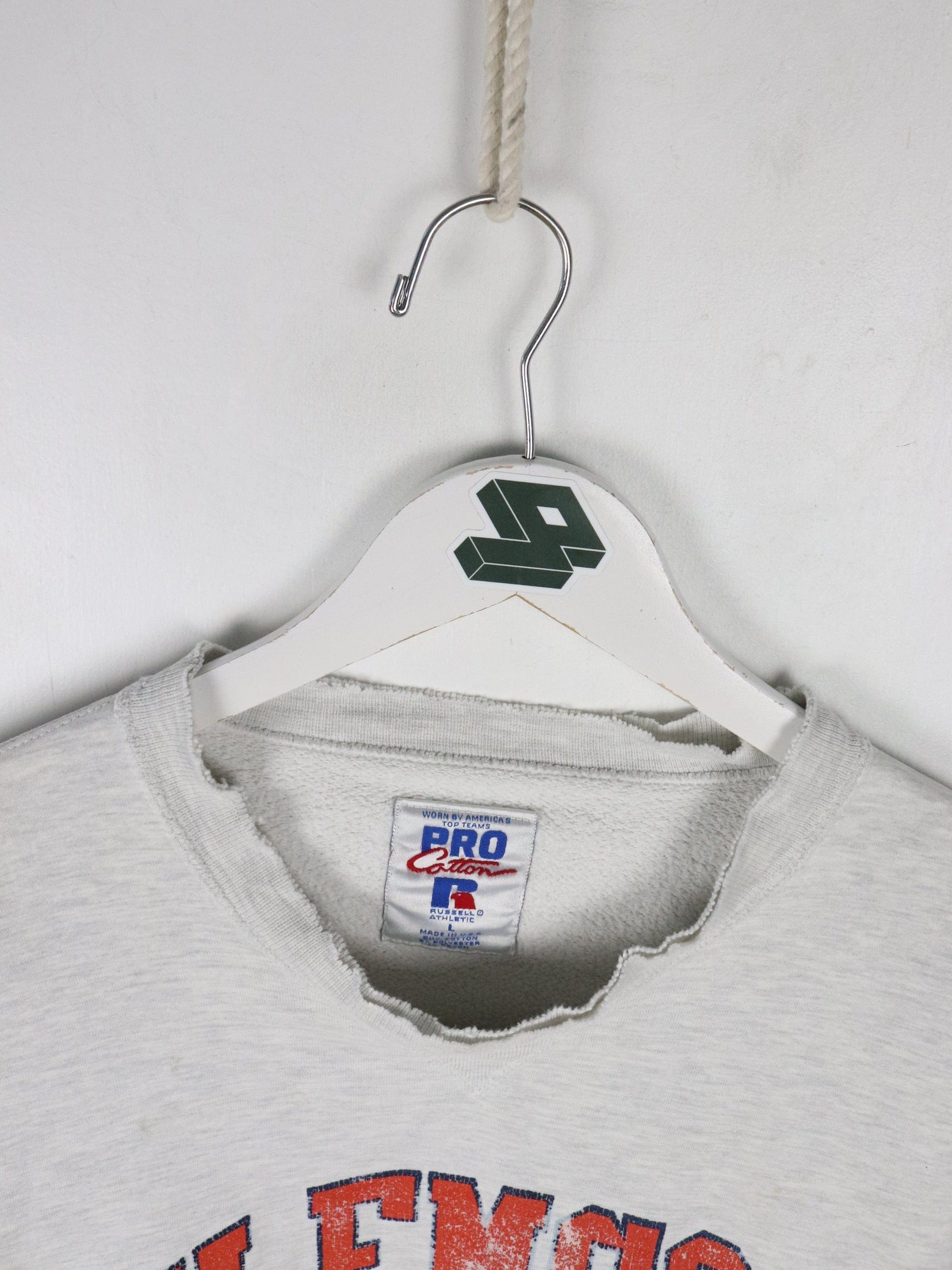 Vintage Clemson University Sweatshirt Mens Large Grey from propervintagecanada